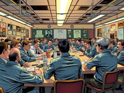 Quarterly Meetings: Corporate Propaganda, Free Pens, and the Illusion of Milk