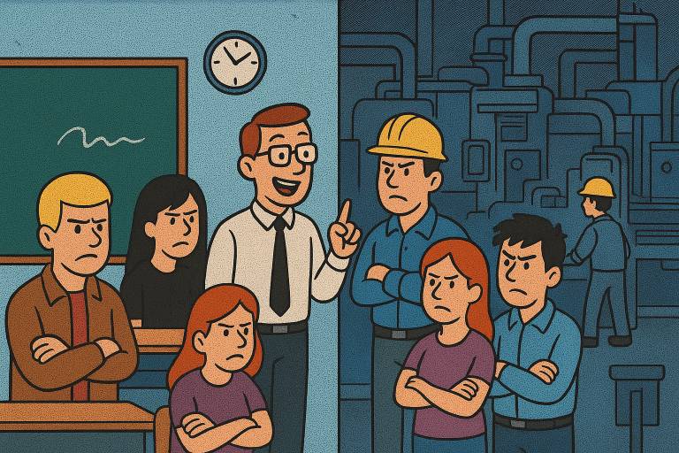 Work Politics: Return of the High School Drama